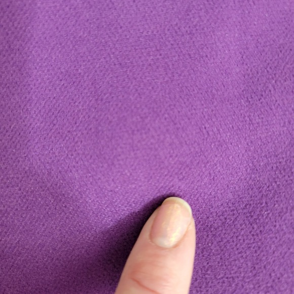 Pomander Place Aubergine Avery Mini Dress Mock Neck Sweatshirt Bracelet Sleeve S - Picture 10 of 15